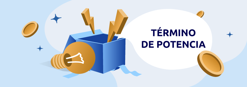 Factura de luz con el desglose del término de potencia
